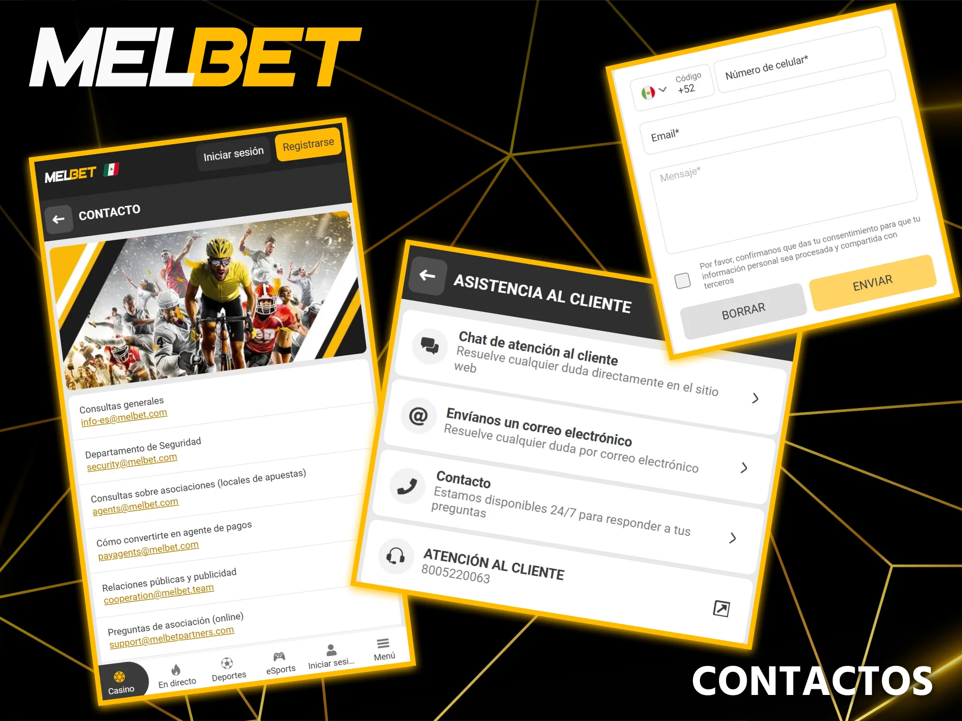 El servicio de atención al cliente de la casa de apuestas Melbet está disponible las 24 horas del día, los 7 días de la semana.